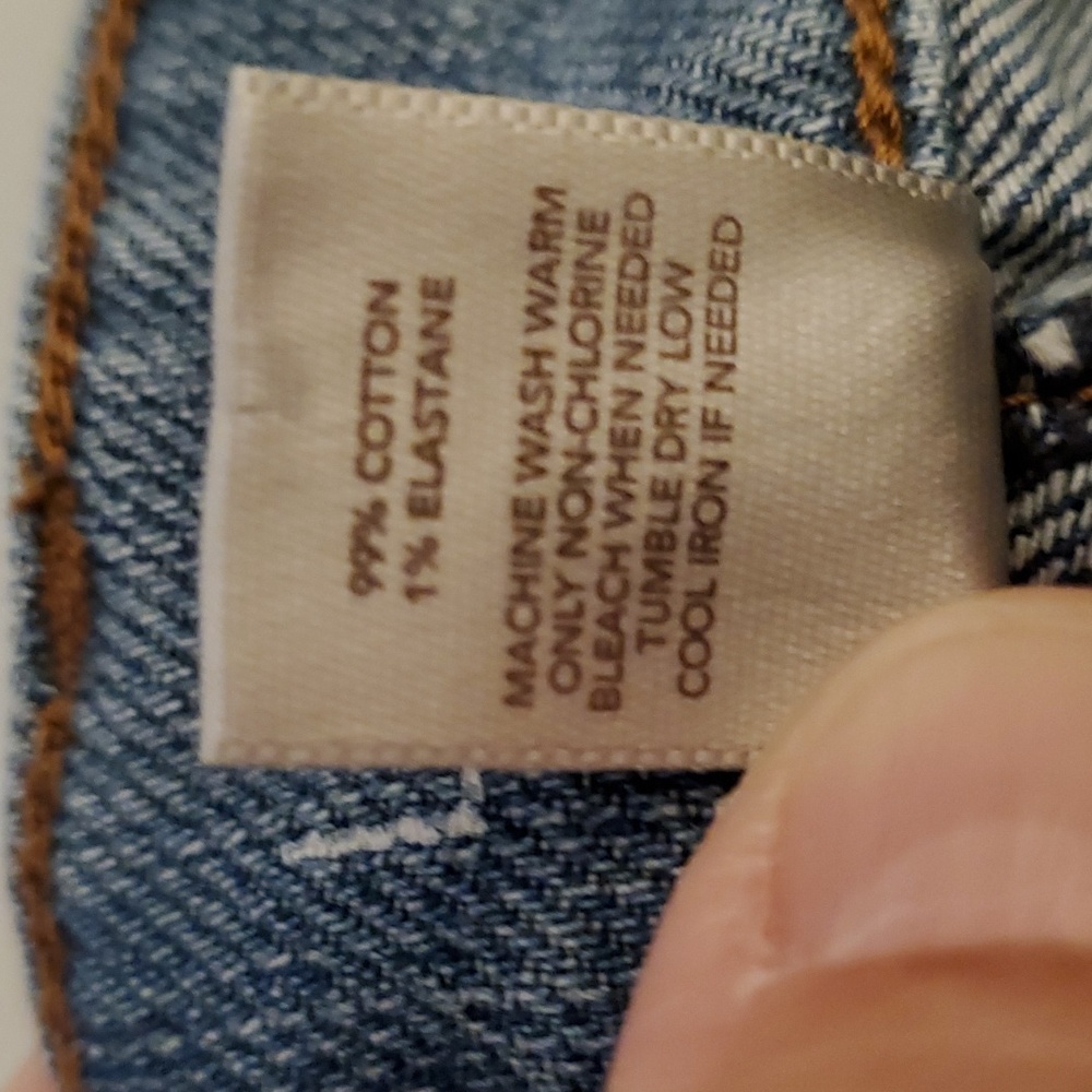 Loft Midrise Jean Shorts Size 12 - Picture 5 of 8